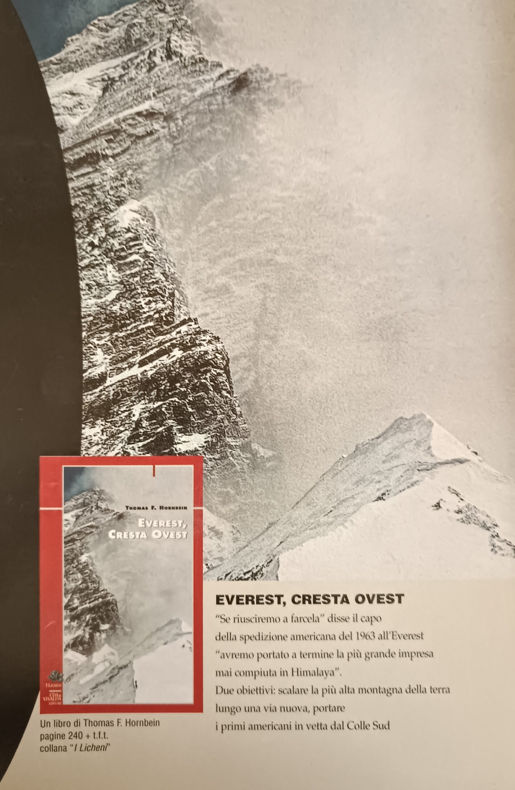 Everest cresta ovest + video